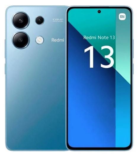 Smartphone Xiaomi Redmi Note 13 4G 6Gb Ram 128Gb 6.67' 108+16Mpx Blue